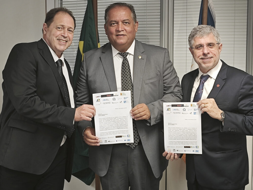 Entidades do setor criativo entregam carta ao Senado pedindo proteção de direitos autorais na era da Inteligência Artificial