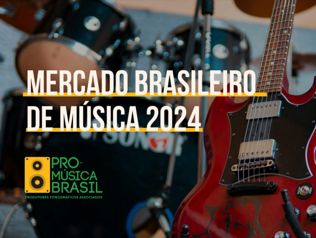 Mercado fonográfico brasileiro cresce 21,7% e fatura R$ 3,4 bilhões em 2024, afirma Pro-Música