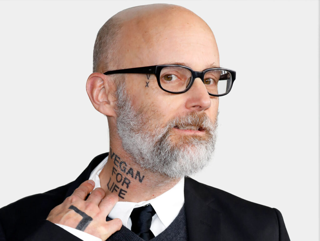 Moby exibe tatuagem 'vegan for life' (Crédito: Kurt Krieger - Corbis)
