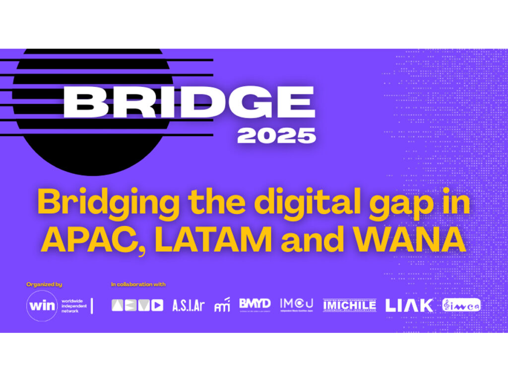 WIN lança iniciativa BRIDGE para fortalecer o setor de música independente nos mercados digitais
