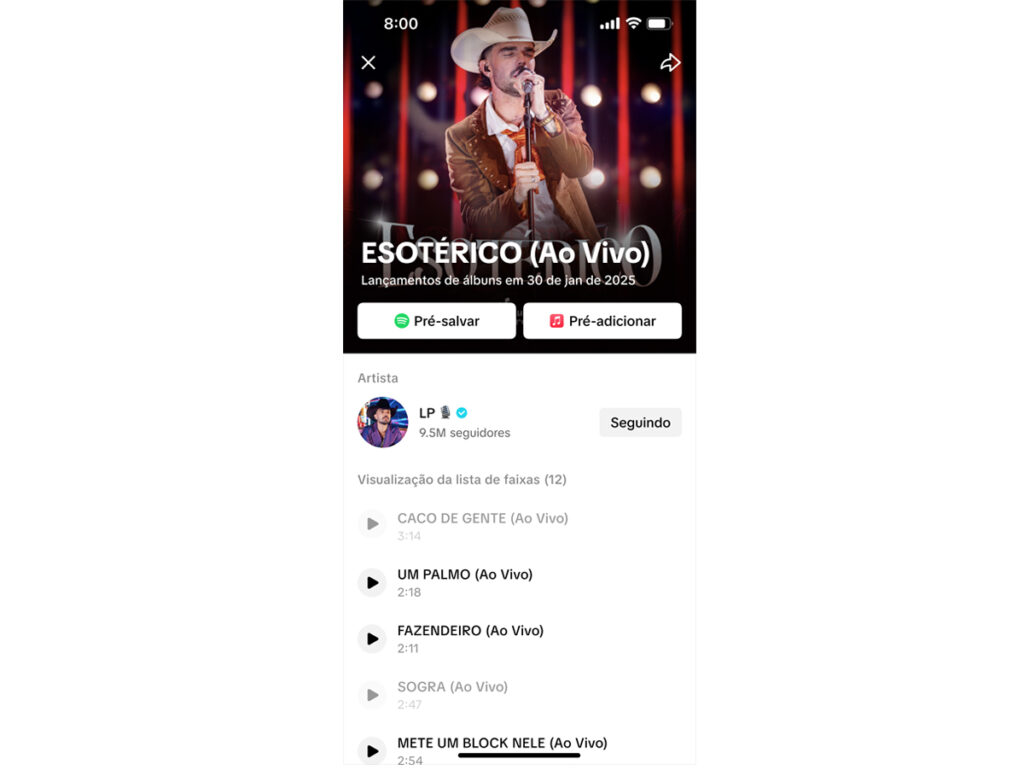 TikTok para Artistas