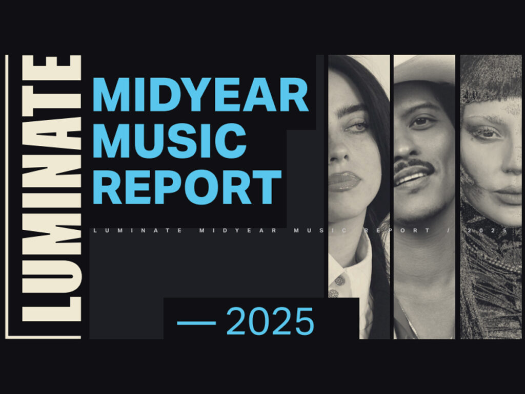 Relatório: Luminate mostra Brasil entre os líderes globais e destaca mulheres e artistas solo no streaming de 2025