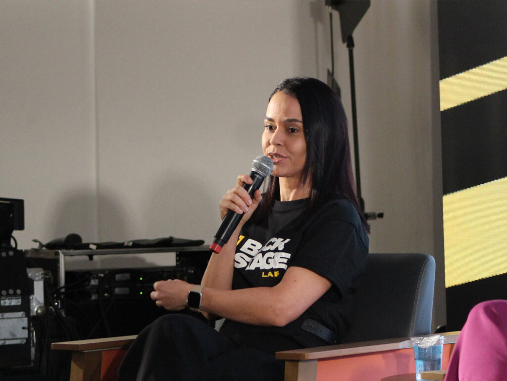 Camila Rebouças, sócia da Join Entretenimento e idealizadora do Backstage Lab
