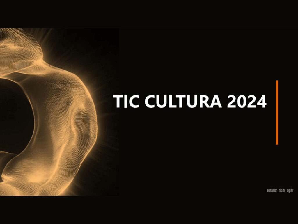 Nova pesquisa TIC Cultura mostra avanço da digitalização e uso ainda limitado de Inteligência Artificial em equipamentos culturais