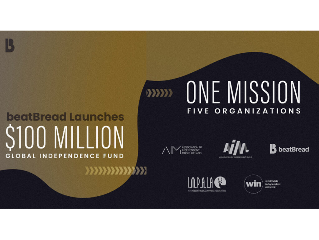 beatBread lança fundo global de US$ 100 milhões que pode beneficiar artistas e selos independentes do Brasil