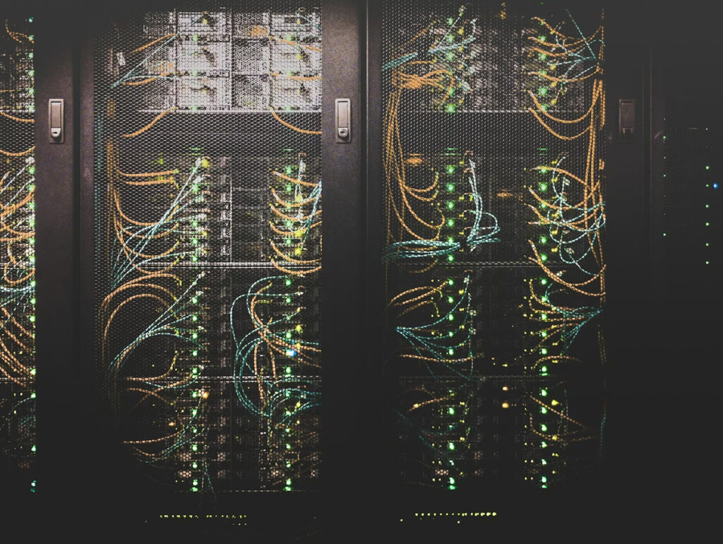 Centro de dados - Crédito Taylor Vick, trilhões