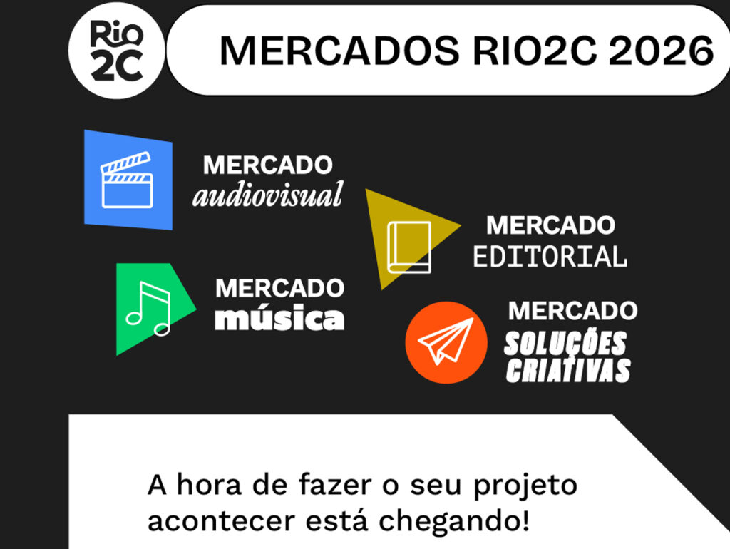 Rio2C abre inscrições para os mercados de audiovisual, música, editorial e soluções criativas