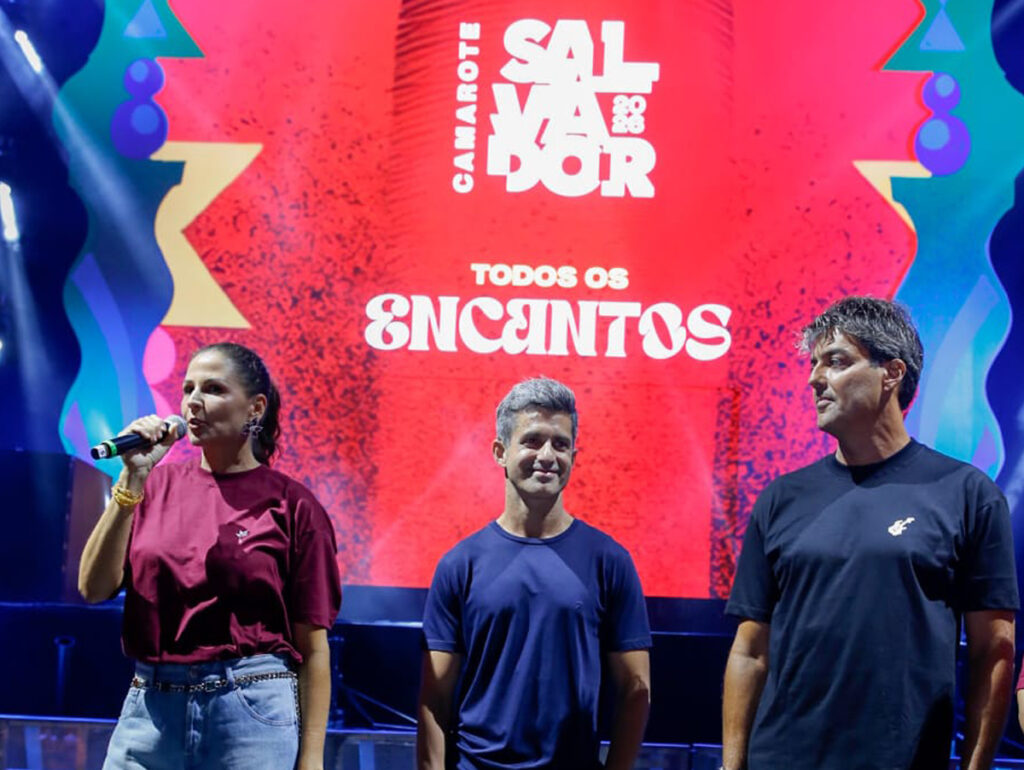 Coletiva de imprensa do Camarote Salvador em 2026