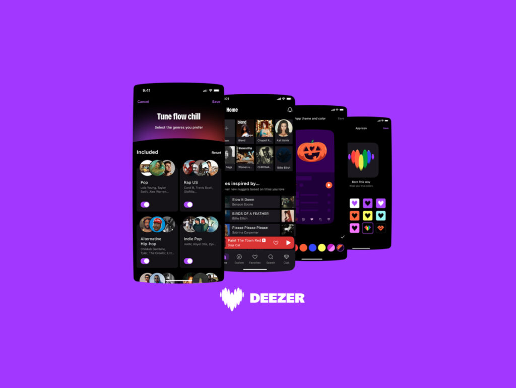 Deezer lança Flow Tuner e passa a excluir músicas geradas por IA das recomendações do Flow