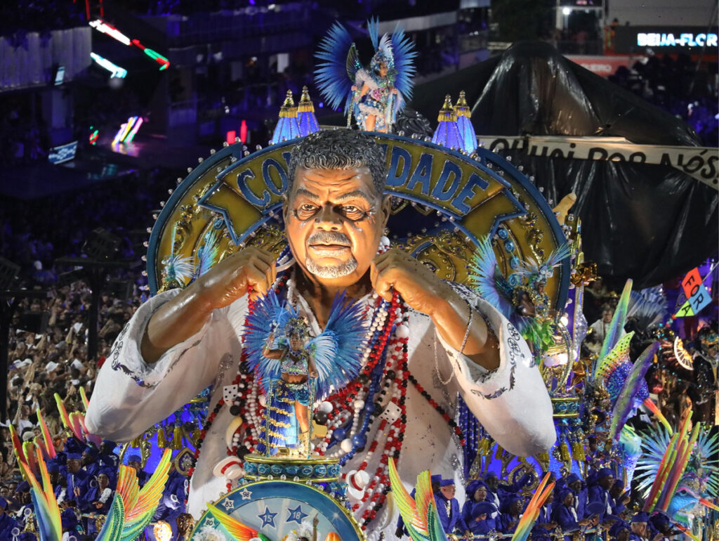 Desfile da Beija-Flor, durante o segundo dia de desfile das Escolas de Samba do Grupo Especial - Foto- Fábio Motta:Prefeitura do Rio