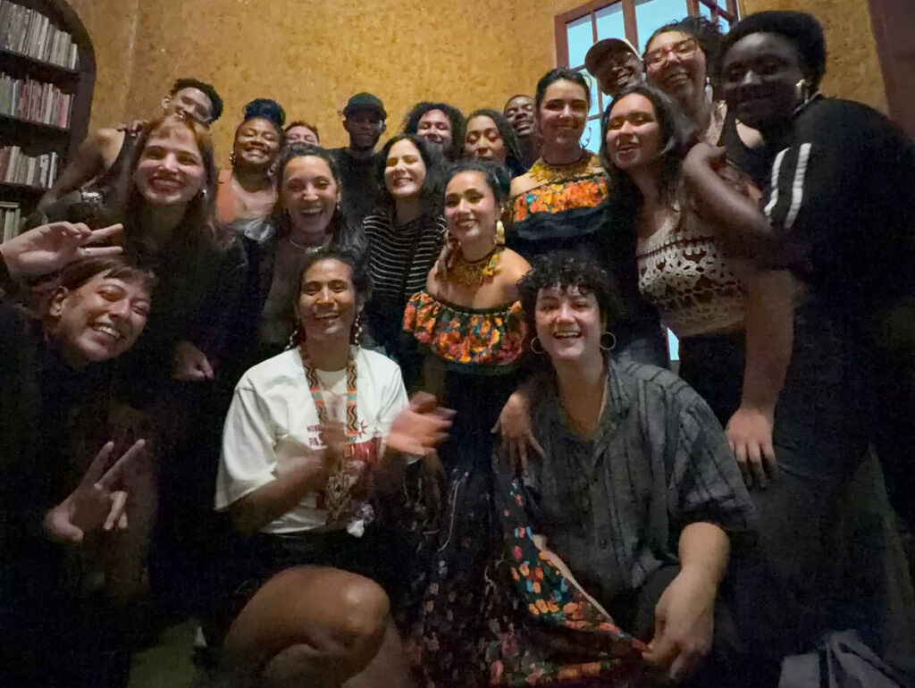 Encontro de participantes do intercâmbio