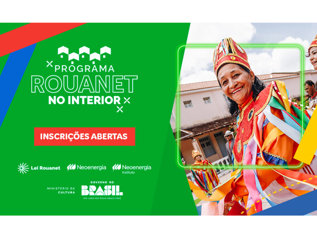 Rouanet no Interior: programa investe R$ 6 milhões para levar Lei Rouanet a pequenas cidades do país