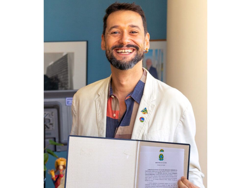 Funarte oficializa Leonardo Lessa na presidência e mantém foco na Política Nacional das Artes