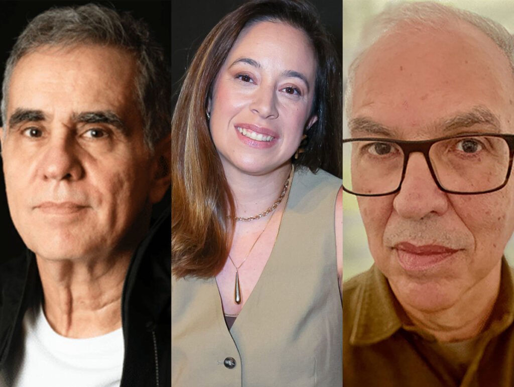 Mauricio Magalhães, Luciana Soligo e Belisario Franca falam sobre série de Carlinhos Brown (Crédito: Divulgação)