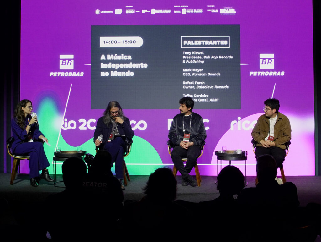 Rio2C 2026 debate música independente com Sub Pop, ABMI, Random Sounds e Balaclava