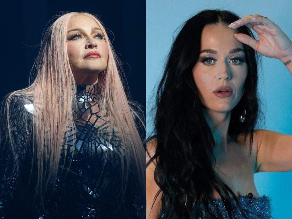 Madonna cresce 33% no Spotify e Katy Perry soma 55 bilhões de views em nova onda de nostalgia pop